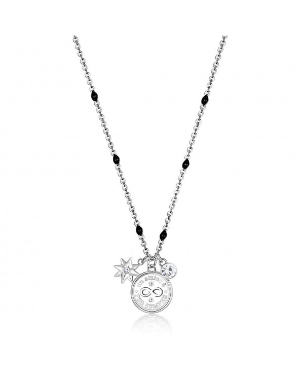 COLLANA ACCIAIO CON INFINITO E CRISTALLI BROSWAY BHKL09 bhkl09 BROSWAY gioielli - 1 COLLANA ACCIAIO CON INFINITO E CRISTALLI BROSWAY BHKL09 bhkl09 BROSWAY gioielli - 1