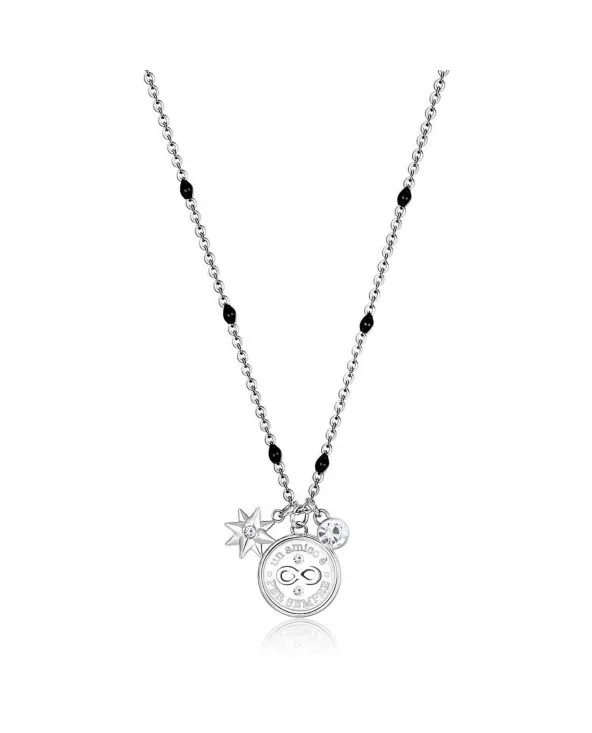 COLLANA ACCIAIO CON INFINITO E CRISTALLI BROSWAY BHKL09 bhkl09 BROSWAY gioielli - 1 COLLANA ACCIAIO CON INFINITO E CRISTALLI BROSWAY BHKL09 bhkl09 BROSWAY gioielli - 1